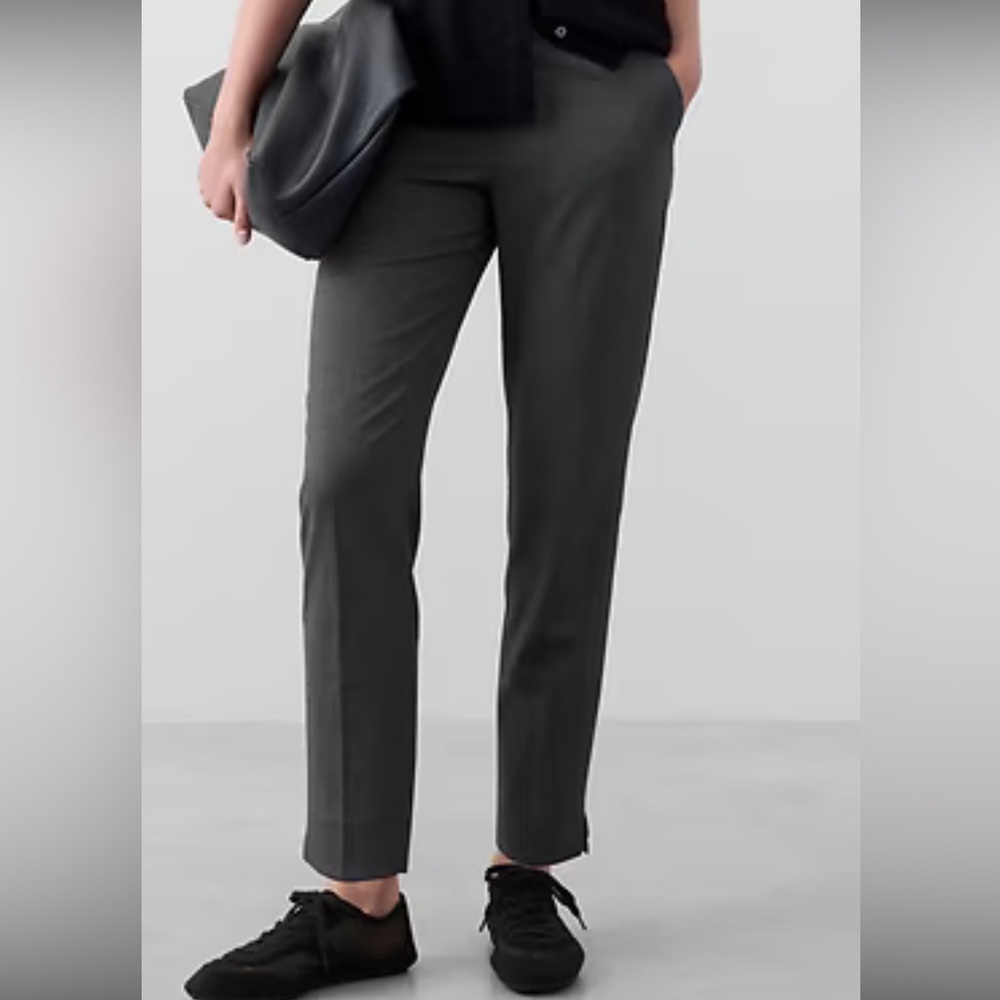 Banana Republic Gray Hayden Tapered Pant